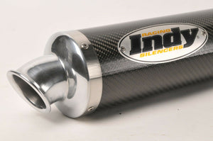 NEW Mig Indy Exhaust IDY-SR6-C Carbon Fiber Muffler Silencer 100mm Round Slip On