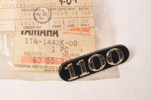 Load image into Gallery viewer, Genuine Yamaha Emblem logo &quot;1100&quot; Virago XV1100 #2  | 1TA-1442K-00