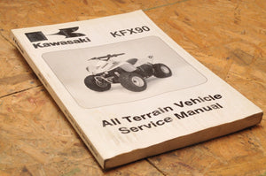 Kawasaki Factory Service Manual FSM SHOP OEM KFX90 2007 #99924-1371-01