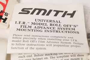 Smith IFR Roll-Off's motocross goggle tear-off roller system - Vintage VTG