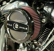 Load image into Gallery viewer, S&amp;S Stealth Stage 1 Air Cleaner Kit w/ Air 1 One Cover 2017-19 Harley M8 Touring