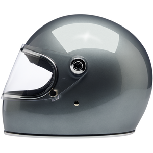 DISPLAY Biltwell Gringo-S Helmet ECE - Metallic Sterling M Medium | 1003-340-103