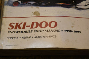 Clymer S830 Service Repair Shop Manual - Bombardier Skidoo 1990-1995 Snowmobiles