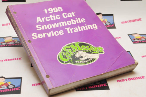 Genuine ARCTIC CAT Factory Service SNOWMOBILE SERVICE TRAINING MANUAL 1995