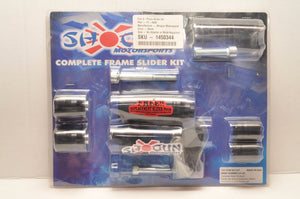 Shogun Black No Cut 3 Piece Slider Kit for BMW 2012-14 S 1000RR S1000RR 755-7749
