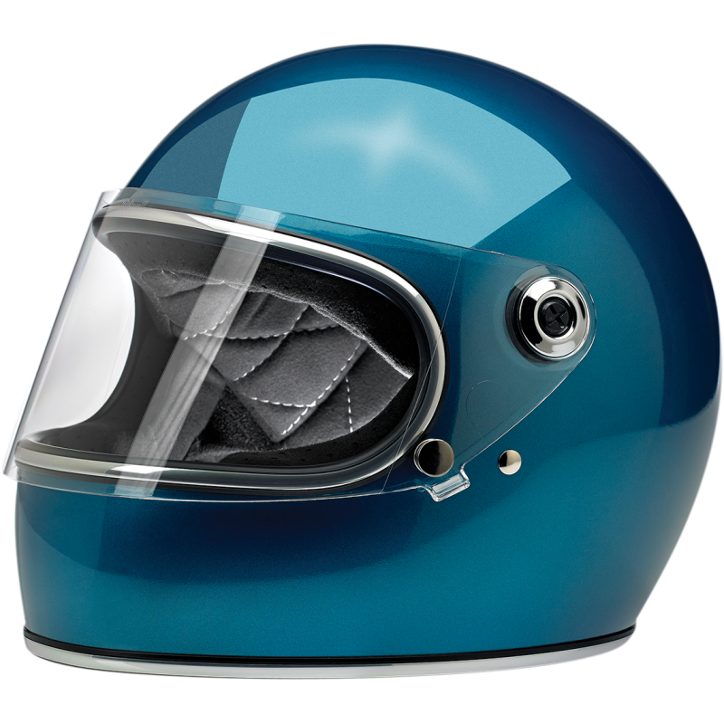 Biltwell Gringo-S Helmet ECE - Gloss Pacific Blue 2XL XXL | 1003-816-106