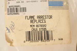 Mercury MerCruiser Quicksilver Spark Flame Arrestor Purolator | 805298A1