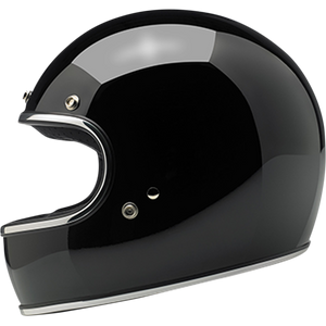 Biltwell Gringo Helmet ECE - Gloss Black Small S | 1002-101-102