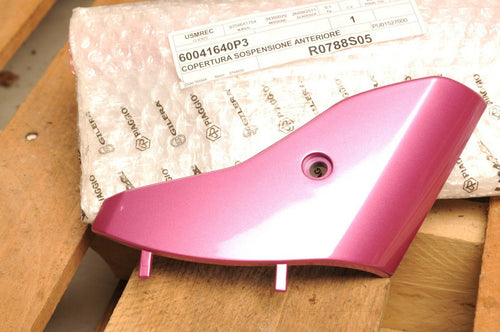 NEW PIAGGIO 60041640P3 FRONT SUSPENSION COVER VESPA PINK LX 50 125 150 4T 4V +