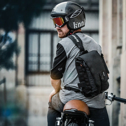 Kriega KSS8 Motorcycle Messenger Sling Bag Pack 100% Waterproof 8L Roll Top