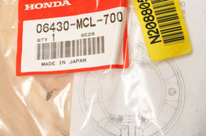 Genuine Honda 06430-MCL-700 Brake Shoes Kit Set Rear - VT750 TRX500