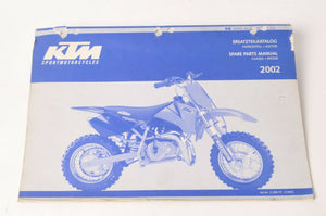 Genuine Factory KTM Spare Parts Manual Engine Chassis 50 Mini Adventure GS 02