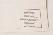 Load image into Gallery viewer, Genuine Yamaha Factory Assembly Manual 1993 93 Vmax-4 750 | VX750T