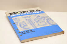 Load image into Gallery viewer, Genuine OEM Honda Factory Service SHOP Manual 61MV903 CBR600F2 1991-1994 92 93