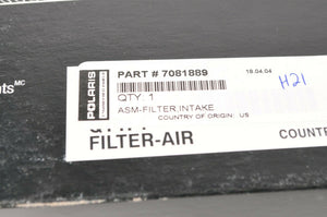Genuine Polaris 7081889 Air Inlet Filter - RZR 900 XP 4 EFI 2011-2014