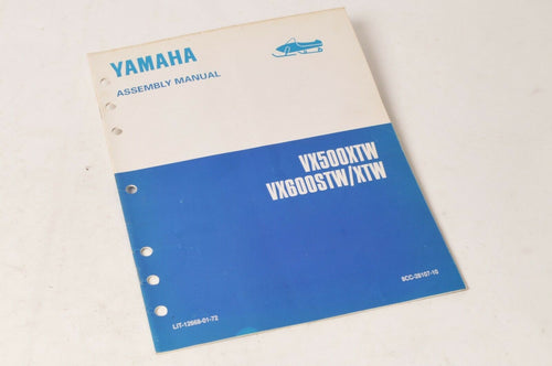 Genuine Yamaha Factory Assembly Manual 1996 96 Vmax 500 600  | VX500 VX600