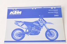 Load image into Gallery viewer, Genuine Factory KTM Spare Parts Manual Chassis Supermoto Factory Rep 03 |3208104