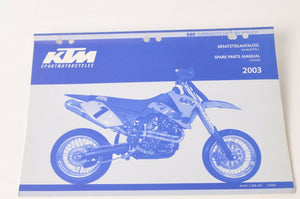 Genuine Factory KTM Spare Parts Manual Chassis Supermoto Factory Rep 03 |3208104