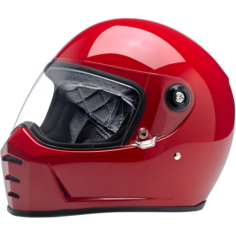 Biltwell Lanesplitter Helmet ECE - Blood Red MED M Medium  |  1004-837-103