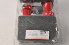 Load image into Gallery viewer, PUIG 6054R Frame Sliders Crash Pad set Red Kawasaki ER6N 2012-2013
