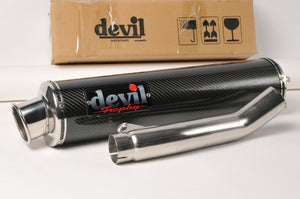 NEW Devil Exhaust - Std.Mount Carbon Trophy 52476 Suzuki GSX-R1000 2005-2006