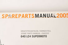 Load image into Gallery viewer, Genuine Factory KTM Spare Parts Manual Chassis - 640 LC4 Supermoto 05 | 3208182