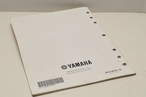 Genuine Yamaha ASSEMBLY SETUP MANUAL YFM125RA RAPTOR 125 2011 LIT-11666-24-36