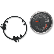 Load image into Gallery viewer, Drag Specialties Electronic Speedometer &amp; Tach w/wiring for Harley Softail 96-03