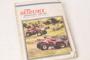 Clymer Service Repair Maintenance Shop Manual: Suzuki LT230 LT250 1985-90 | M475