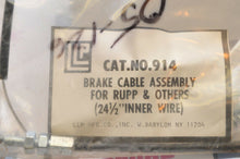 Load image into Gallery viewer, NEW/NOS LLP VINTAGE CABLE, BRAKE #914 RUPP + 24.5&quot; Inner Wire