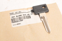Load image into Gallery viewer, Genuine Ducati Key Blank uncut for Ducati Aprilia and more   | 999ZD14RP