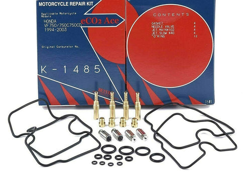 Honda Carburetor Repair Carb Kit VF750 Magna all 4 carbs K-1485 | Keyster Japan