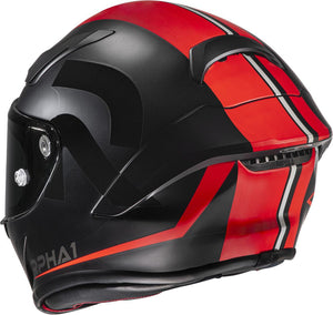 HJC RPHA-1 1n FIM Certified Motorcycle Racing Helmet Senin Black Red | All Sizes