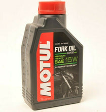 Load image into Gallery viewer, Motul 15w Fork Oil Huile de Fourche - Expert Technosythesese 1L 1.05QT #105931