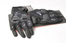 Load image into Gallery viewer, Five Stunt evo Black  Leather/Textile Women&#39;s Motorcycle Gloves MD M/9 555-05473