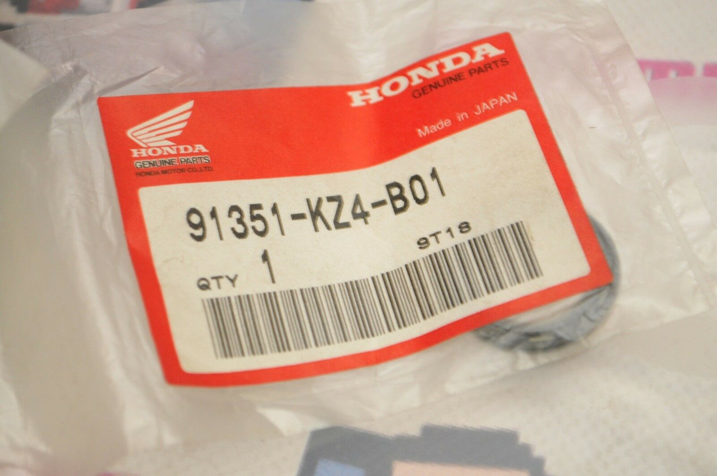 NOS Honda OEM 91351-KZ4-B01 DUST SEAL(17X26X3) REAR SHOCK XR650 CRF450R CR250R++
