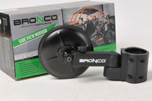 Load image into Gallery viewer, Bronco ATV Mirror SxS UTV Side-Mount Round - 5&quot; Clamps to Roll Bar 33-03040