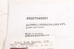 Genuine KTM Seat Release Pin Quick Coupling 50 65 Husqvarna GasGas | 45007040051