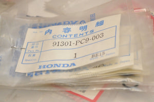 NOS Honda OEM 91301-PC9-003 Qty:8  O-RING, GASKET,SEAL - SEE LIST - Motomike Canada