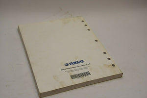 OEM Yamaha Technical Update Manual (YTA) LIT-17500-AT-08 ATV and SxS 2008 08