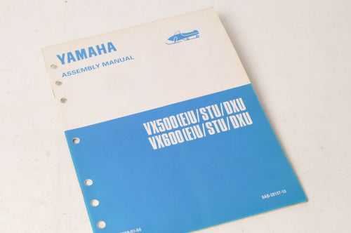 Genuine Yamaha Factory Assembly Manual 1994 94 Vmax 500 600 | VX500U VX600U