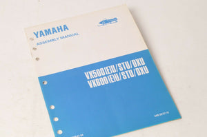 Genuine Yamaha Factory Assembly Manual 1994 94 Vmax 500 600 | VX500U VX600U