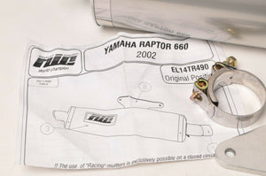 NEW Mig Exhaust Concepts - EL14TR490 MUFFLER - Yamaha Raptor 660   2001-05