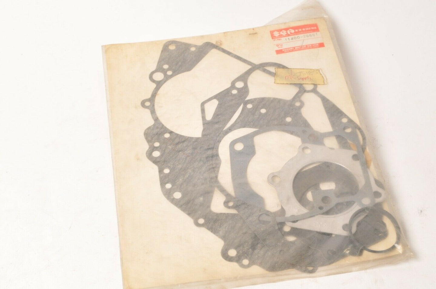 Genuine NOS Suzuki Gasket Set 11400-29861 TS185 Sierra 1977 77