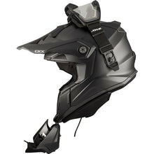 Load image into Gallery viewer, CKX Titan Electric Original Backcountry Snowmobile Helmet | Matte Black XL