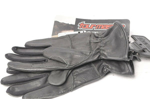 Tourmaster Elite 2 Black Leather Women's Motorcycle Gloves Medium M/9 Select