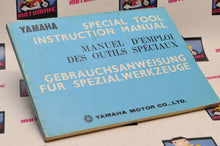 Load image into Gallery viewer, Genuine Yamaha SERVICE SHOP SPECIAL TOOL INSTRUCTION MANUAL ENG.FR.GER.