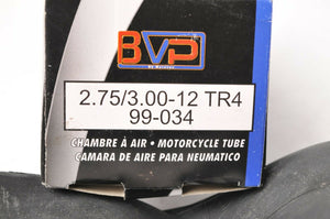 BVP Motorcycle Inner Tube 2.75-12  3.00-12 TR4 valve 99-034