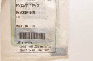 NEW NOS OEM ARCTIC CAT 0648-064 PIN,ROLLER BEARING Qty:3 ZR 440 500 600 1996-98 - Motomike Canada