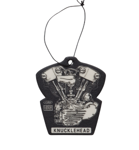 Loser Machine Knucklehead Air Freshener - Motorcycle Engine Vanilla Scent